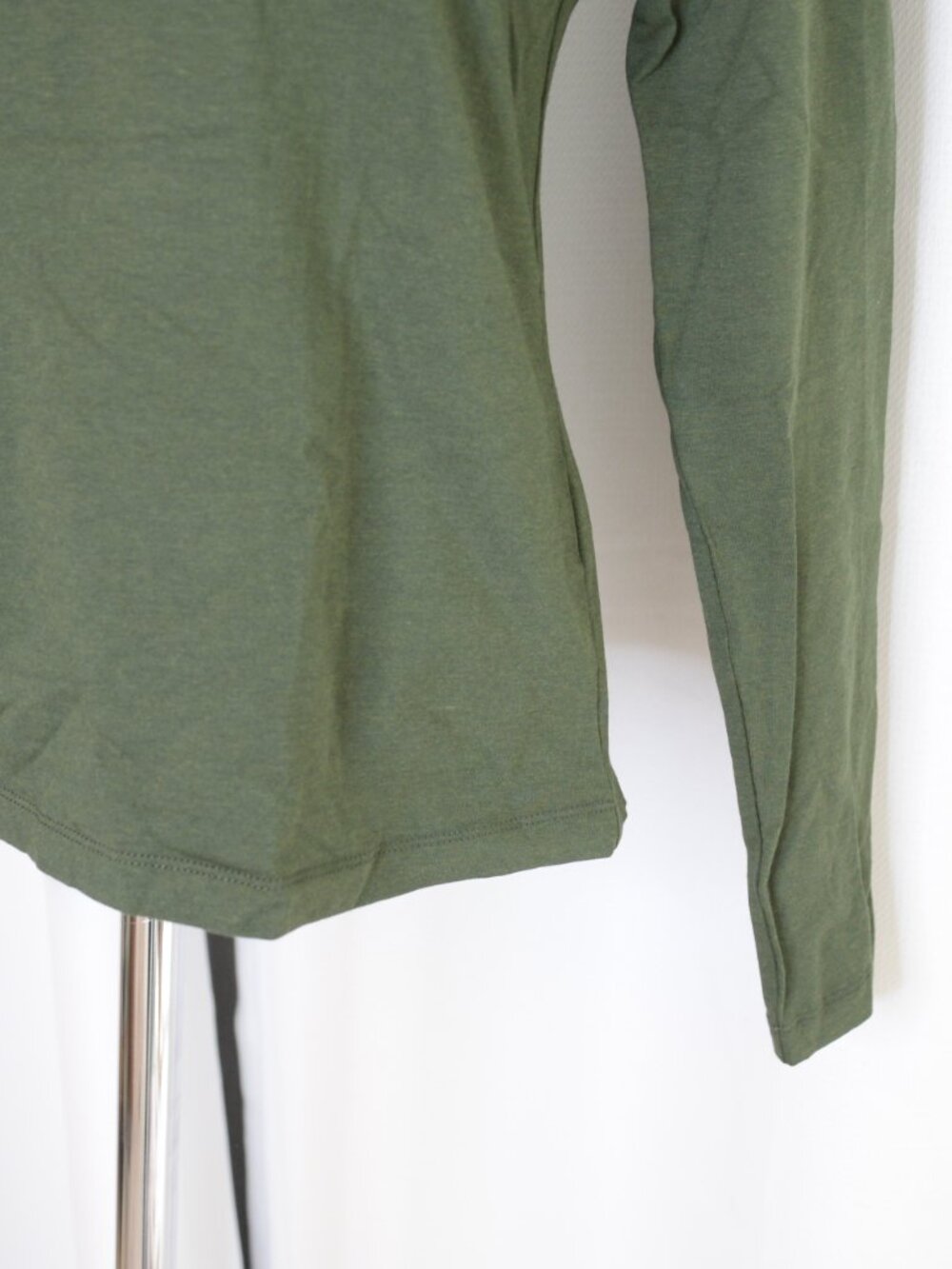 NWOT Frank and Oak Forest Green Cotton Turtleneck Sz M - Picture 7 of 7